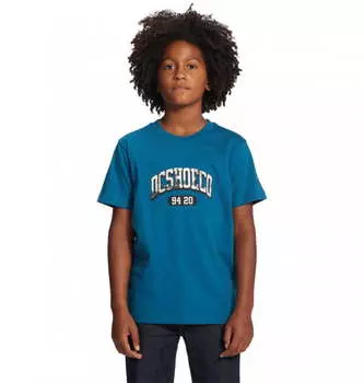 Детская Футболка DC SHOES Blabac Stacked Moroccan Blue