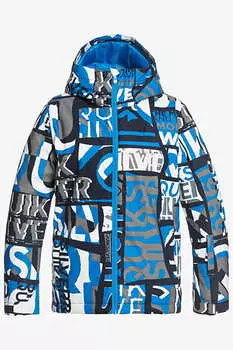 Детская Сноубордическая Куртка Quiksilver Mission Printed 8-16
