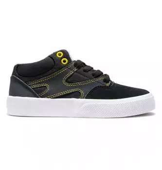 Детские Кеды Kalis Vulc Mid Grey/Yellow