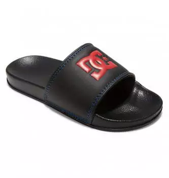 Детские Сланцы Dc Black/Red Print