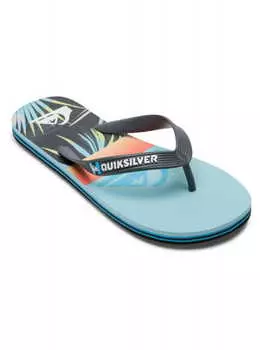 Детские Сланцы Quiksilver Molokai 8-16 Blue 2