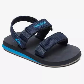 Детские Сланцы Quiksilver Monkey Caged Blue/Grey/Blue