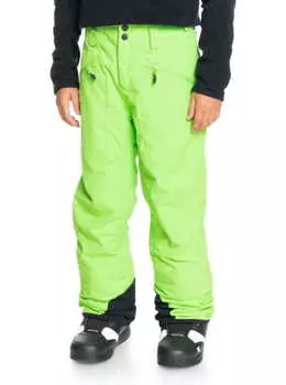 Детские Сноубордические Штаны QUIKSILVER Boundry 8-16 Jasmine Green