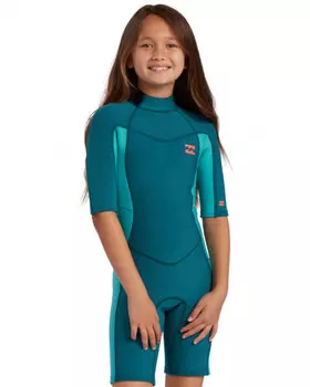 Детский Гидрокостюм С Короткими Рукавами И Молнией На Спине Synergy ( 2/2 Мм)