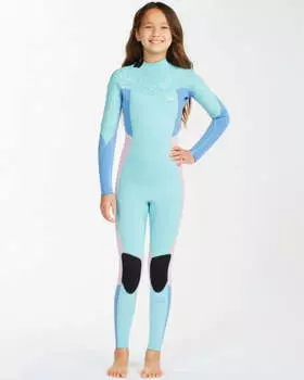Детский гидрокостюм с застежкой-молнией на спине 3/2mm Synergy