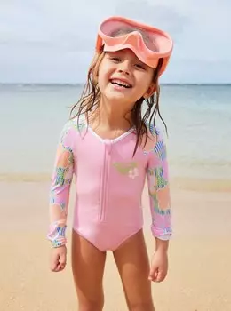 Детский купальник-рашгард Tiny Flower Onesie (2-7 лет)