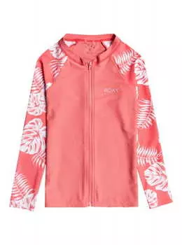 Детский Рашгард С Длинным Рукавом Roxy И Молнией California Friends Upf 50 8-16