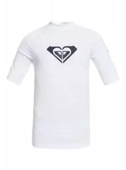 Детский рашгард с коротким рукавом Wholehearted 8-16 Bright White