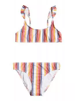 Детское Бикини Roxy Lovely Senorita 8-16 Bright White Confi S