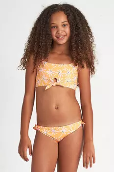 Детское Бикини (Верх + Низ) Billabong С Цветочным Узором Letting Go