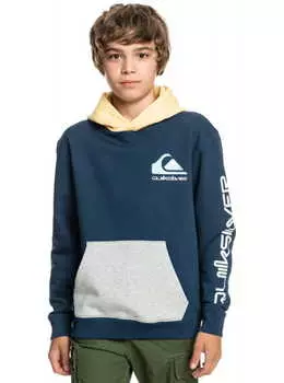 Детское Худи Quiksilver Omni Logo Block Insignia Blue