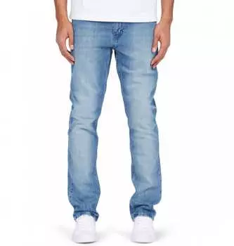 Джинсы Dc Worker Straight Fit Indigo Vintage Wash