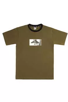 Футболка Mustache, цвет хаки