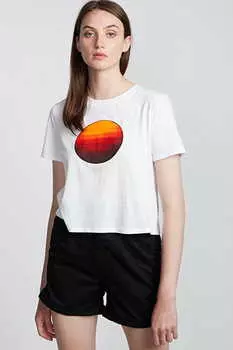 Футболка Element Nat Geo Crop White