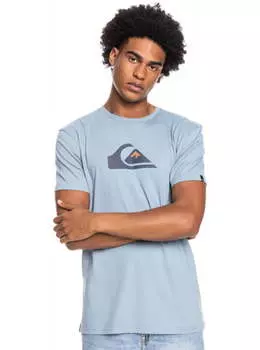 Футболка Quiksilver Comp Logo Faded Denim