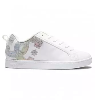 Кеды кроссовки Court Graffik White/Rainbow