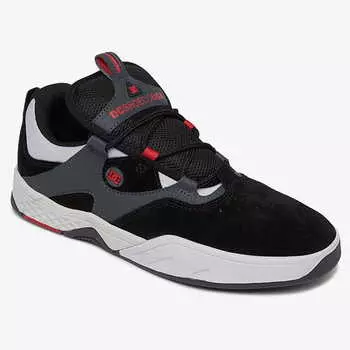 Кеды кроссовки DC Kalis Black/Grey/Red