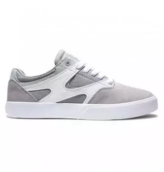 Кеды кроссовки Dc Kalis Vulc Grey/ White