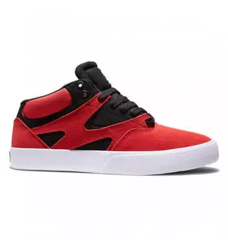 Кеды кроссовки Dc Kalis Vulc Mid Athletic Red/Black