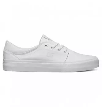 Кеды кроссовки Dc Trase White/White/White