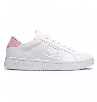 Кеды кроссовки Dc Striker White/Pink/White