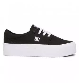 Кеды кроссовки Dc Trase Platform Black/White