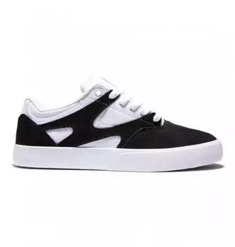 Кожаные кеды Kalis Vulc White/Black/Black