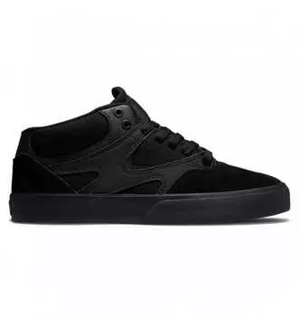 Кеды кроссовки Dc Kalis Vulc Mid Black/Black/Black