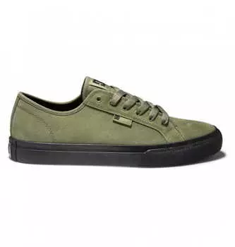 Кеды кроссовки Dc Manual Black/Olive