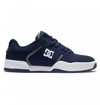 Кожаные Кроссовки Dc Central Navy/Grey