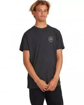 Мужская футболка с коротким рукавом Big Wave Dan Black