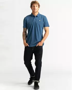 Мужская футболка Billabong Skooled Polo Pique