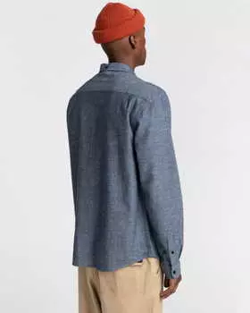 Мужская Рубашка С Длинными Рукавами Element Bold Chambray