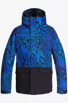 Мужская Сноубордическая Куртка Quiksilver Mission Printed Block