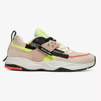 Мужские Кожаные Кроссовки Dc E.Tribeka Zip Neon Lights