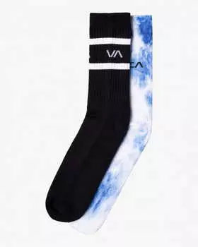 Мужские Носки (5 Пар) Rvca Tie Dye