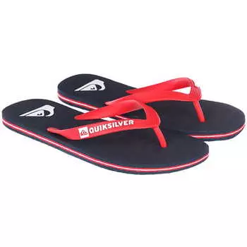 Мужские Сланцы Quiksilver Molokai Blue/Red/Blue
