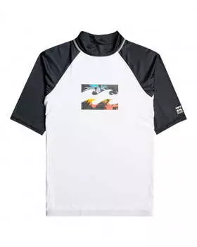 Мужской Рашгард С Короткими Рукавами И Фактором Защиты От Уф-Излучения 50+ Team Wave