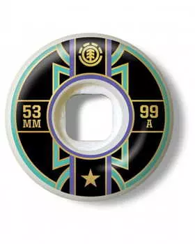 Набор Из 4 Колес Для Скейтборда Element Banner Year 53 Mm