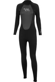 Полный Гидрокостюм С Молнией На спине Billabong Launch (4/3 Мм)