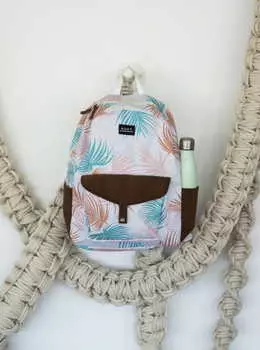 Рюкзак Roxy Carribean 18L Snow White Palm Shad