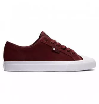 Мужские Скейтовые кеды DC SHOES Manual S Burgundy