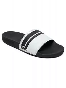 Сланцы Quiksilver Rivi Slide White/Black/White