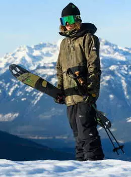 Сноубордическая Куртка Quiksilver Black Alder Stretch Gore-Tex®
