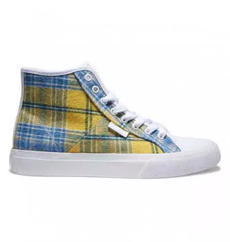 Кеды DC SHOES Manual White/Plaid