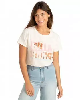 Женская Футболка Billabong Sunset Block