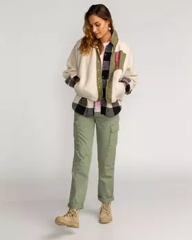 Женские Джинсы С Высокой Талией Billabong Adventure Division Kick Back