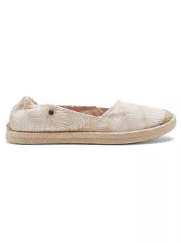 Женские Эспадрильи Roxy Cordoba Beige/White