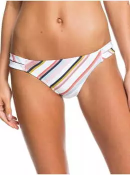 Женские Плавки Roxy Printed Beach Classics Bright White Orienta