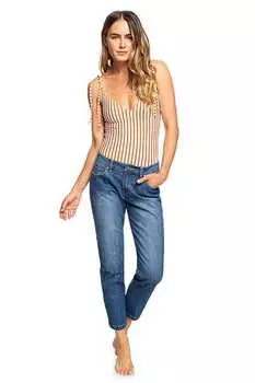 Женские Прямые Джинсы Roxy Sunday Denim